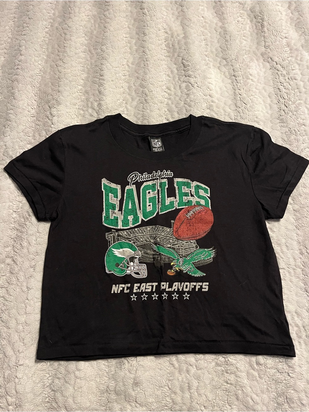 NFL Black Philadelphia Eagles Graphic Tee
